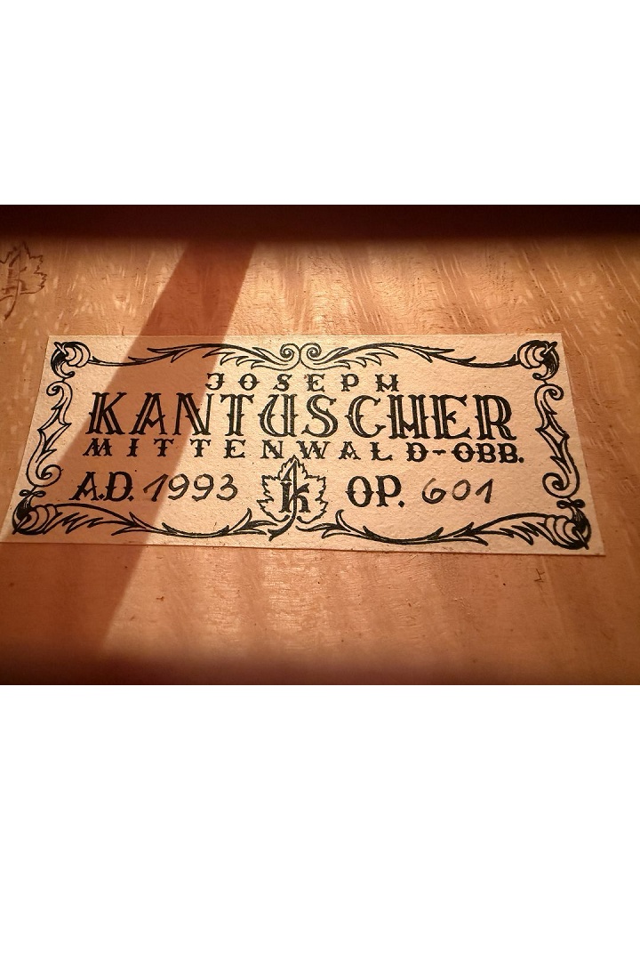 Kantuscher Joseph - Mittenwald anno 1993 - 40,7 cm - B-137